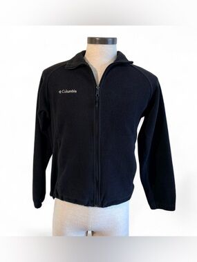 Columbia Women's Black Full Zip Jacket w/ Pockets | M